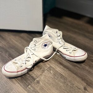 Converse High-Top Sneakers - White